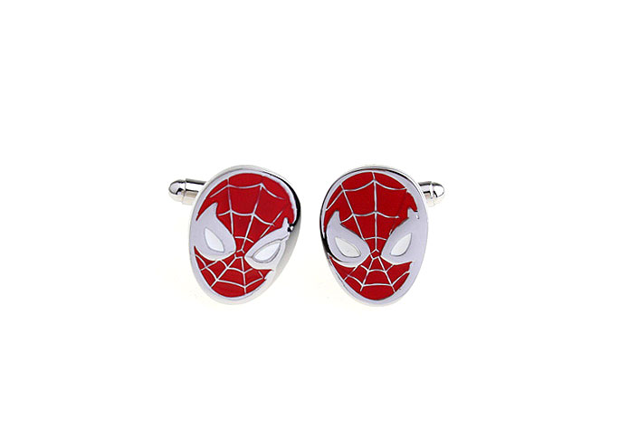 Red Spider Cufflinks  Multi Color Fashion Cufflinks Paint Cufflinks Flags Wholesale & Customized  CL670952