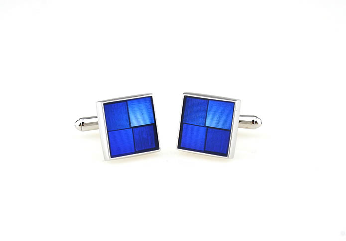  Blue Elegant Cufflinks Paint Cufflinks Wholesale & Customized  CL671042