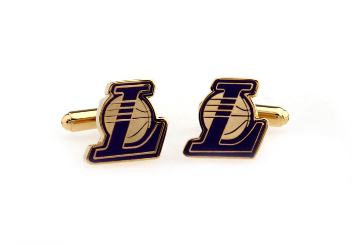 Basketball Club Cufflinks  Gold Luxury Cufflinks Paint Cufflinks Symbol Wholesale & Customized  CL671169