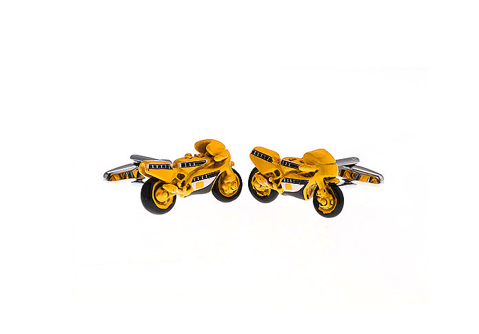 Motorcycle racing Cufflinks  Multi Color Fashion Cufflinks Paint Cufflinks Transportation Wholesale & Customized  CL671738