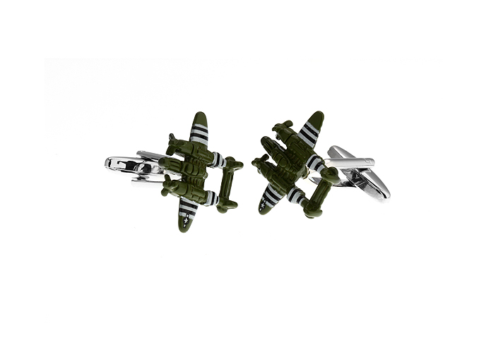 The bomber Cufflinks  Multi Color Fashion Cufflinks Paint Cufflinks Military Wholesale & Customized  CL671743