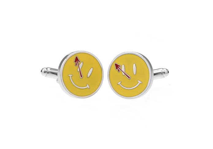  Yellow Lively Cufflinks Paint Cufflinks Flags Wholesale & Customized  CL671750