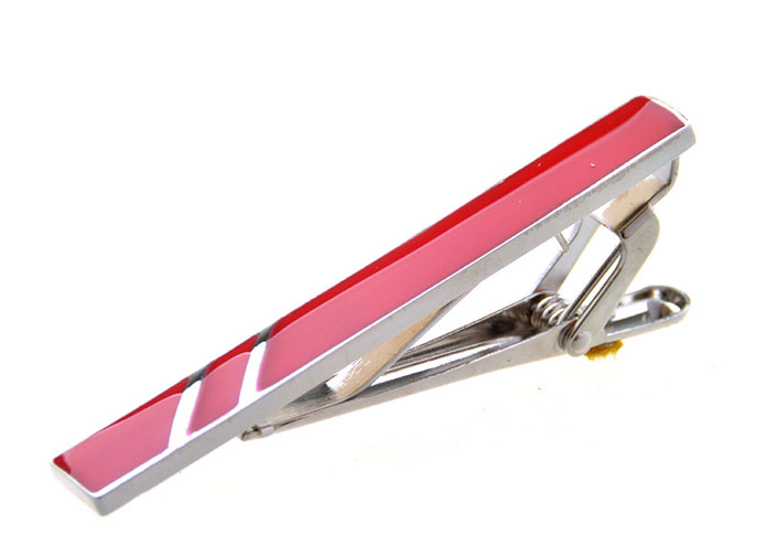  Red Festive Tie Clips Paint Tie Clips Wholesale & Customized  CL851044