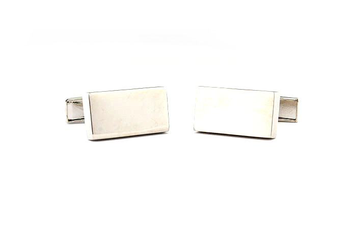  Silver Texture Cufflinks Metal Cufflinks Wholesale & Customized  CL641208