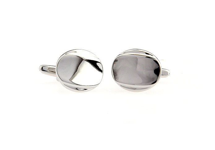  Silver Texture Cufflinks Metal Cufflinks Funny Wholesale & Customized  CL652569