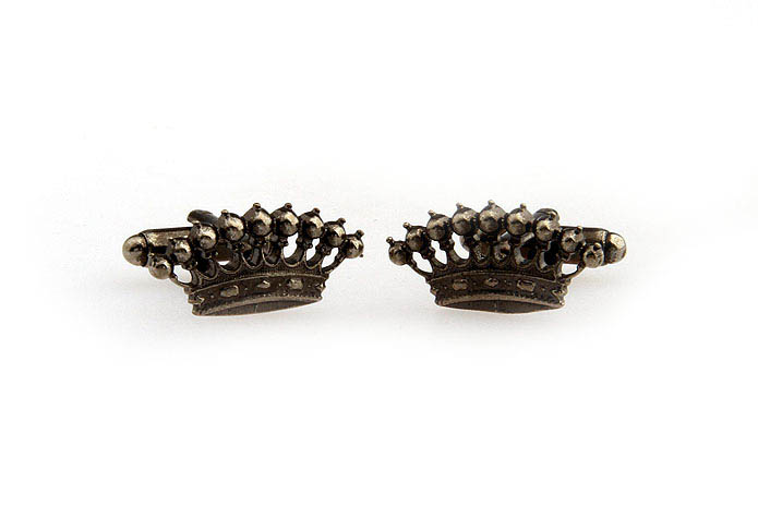 Crown Cufflinks  Bronzed Classic Cufflinks Metal Cufflinks Hipster Wear Wholesale & Customized  CL652589
