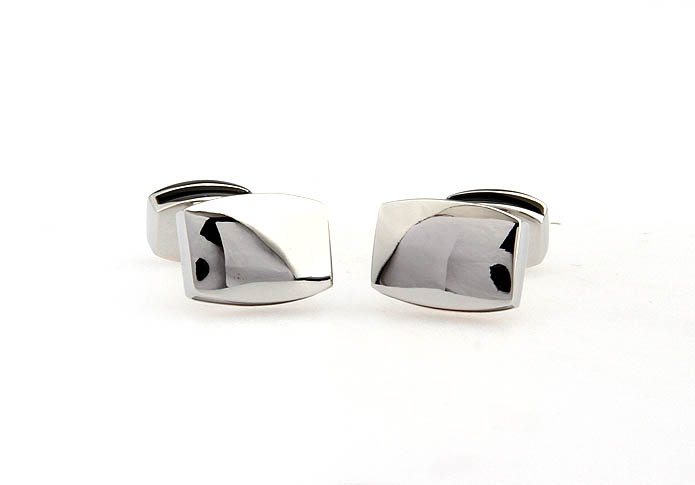  Silver Texture Cufflinks Metal Cufflinks Wholesale & Customized  CL652692