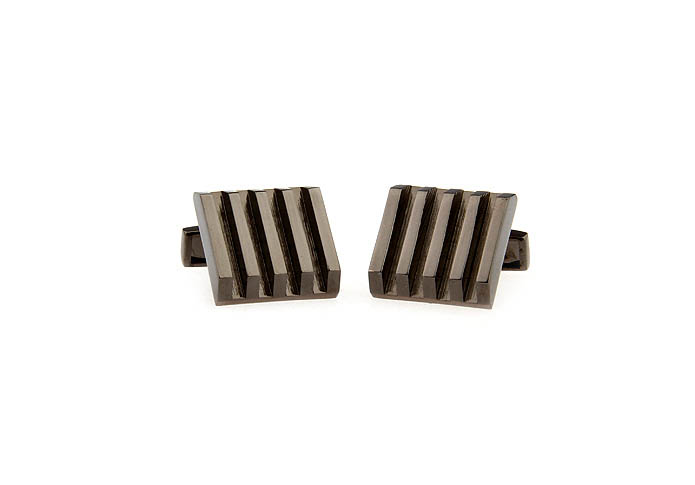  Gray Steady Cufflinks Metal Cufflinks Wholesale & Customized  CL652735