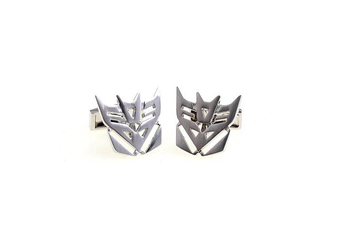Transformers Cufflinks  Silver Texture Cufflinks Metal Cufflinks Flags Wholesale & Customized  CL652965