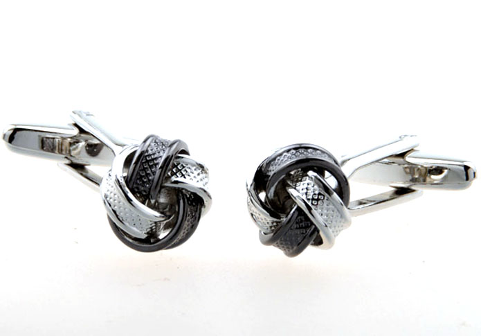  Gray Steady Cufflinks Metal Cufflinks Wholesale & Customized  CL654273