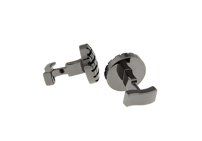  Gray Steady Cufflinks Metal Cufflinks Funny Wholesale & Customized  CL654562