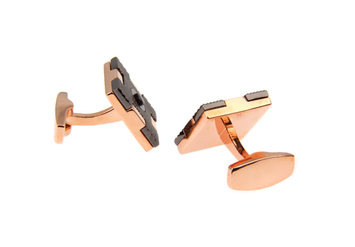  Bronzed Classic Cufflinks Metal Cufflinks Wholesale & Customized  CL654582