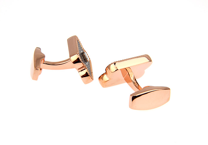  Bronzed Classic Cufflinks Metal Cufflinks Wholesale & Customized  CL654583
