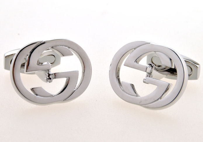 CUCCI Cufflinks Silver Texture Cufflinks Metal Cufflinks Flags Wholesale & Customized CL655027