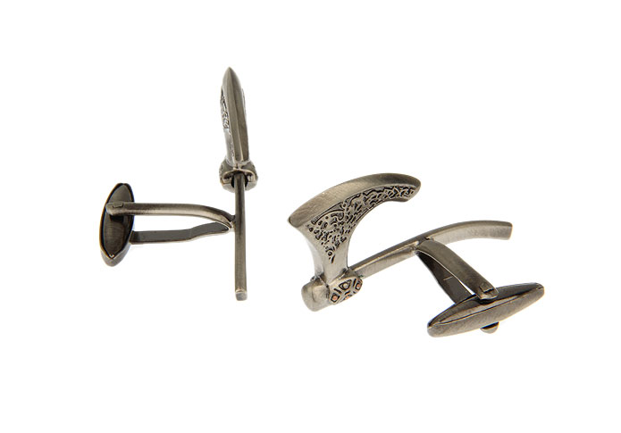 Pan ax ax Cufflinks Gray Steady Cufflinks Metal Cufflinks Tools Wholesale & Customized CL655163
