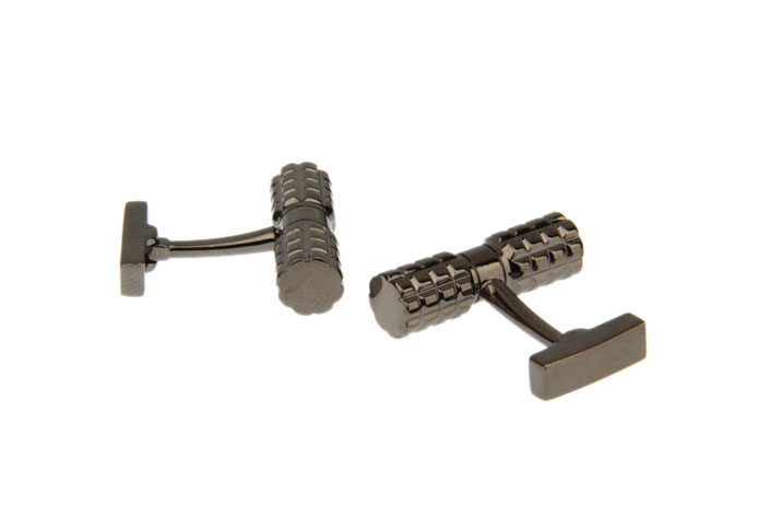 Gray Steady Cufflinks Metal Cufflinks Tools Wholesale & Customized CL655232