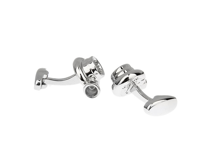 Blower Cufflinks  Silver Texture Cufflinks Metal Cufflinks Tools Wholesale & Customized  CL655823