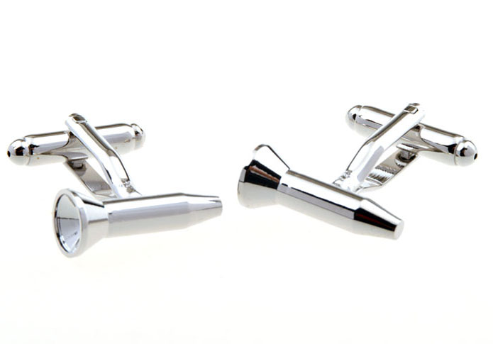 Nail Cufflinks  Silver Texture Cufflinks Metal Cufflinks Tools Wholesale & Customized  CL655834