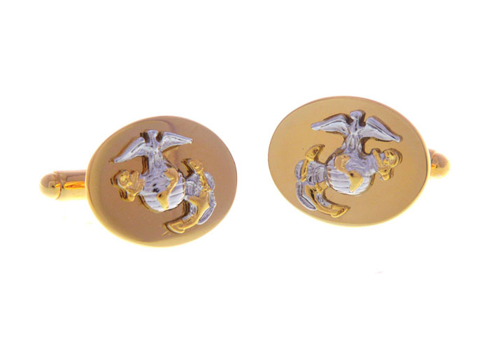  Gold Luxury Cufflinks Metal Cufflinks Flags Wholesale & Customized  CL656668