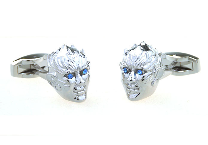 Monster Cufflinks  Blue Elegant Cufflinks Metal Cufflinks Skull Wholesale & Customized  CL656898