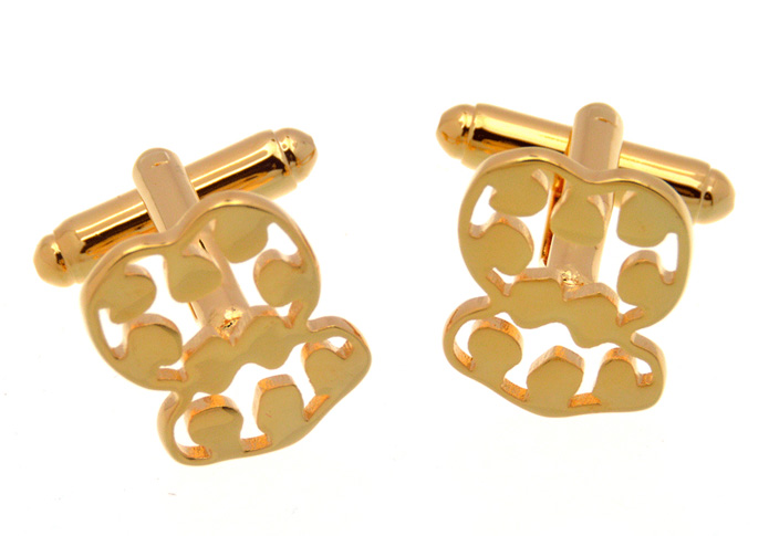  Gold Luxury Cufflinks Metal Cufflinks Funny Wholesale & Customized  CL657057