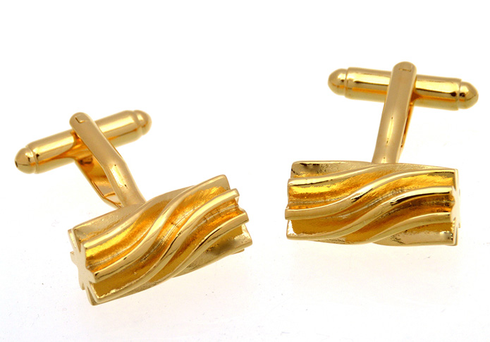  Gold Luxury Cufflinks Metal Cufflinks Wholesale & Customized  CL657071