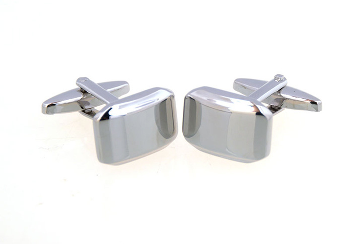  Silver Texture Cufflinks Metal Cufflinks Wholesale & Customized  CL657089