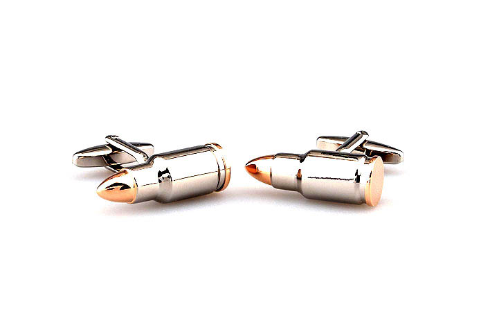 Bullet Cufflinks  Bronzed Classic Cufflinks Metal Cufflinks Military Wholesale & Customized  CL666817