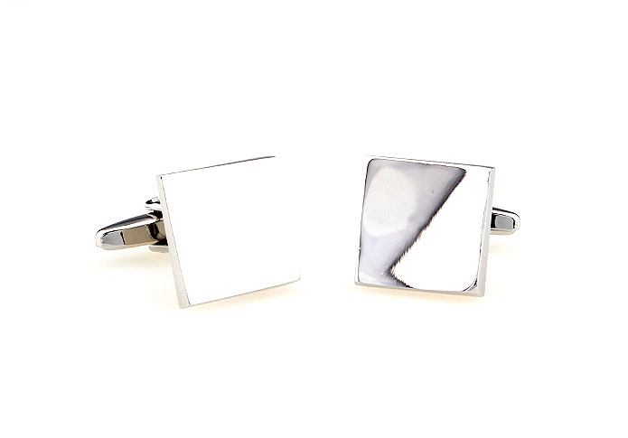  Silver Texture Cufflinks Metal Cufflinks Wholesale & Customized  CL666894