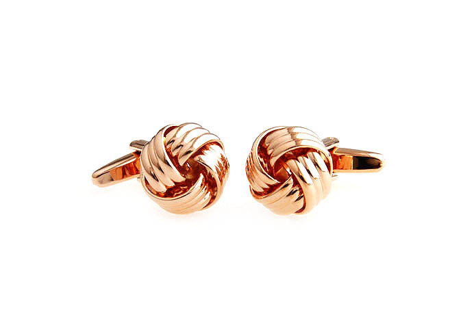  Bronzed Classic Cufflinks Metal Cufflinks Knot Wholesale & Customized  CL667407