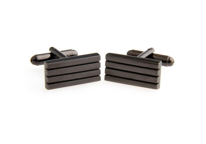 Gray Steady Cufflinks Metal Cufflinks Wholesale & Customized  CL667441
