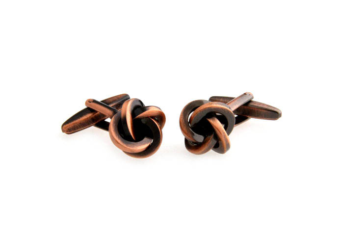  Bronzed Classic Cufflinks Metal Cufflinks Knot Wholesale & Customized  CL667463