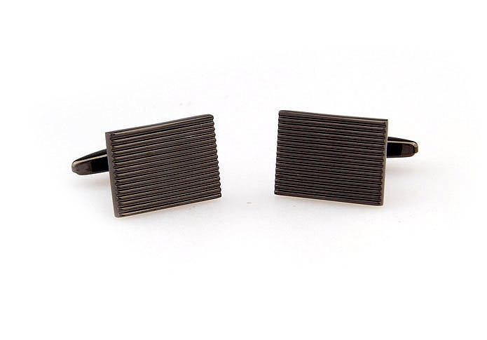  Gray Steady Cufflinks Metal Cufflinks Wholesale & Customized  CL667592