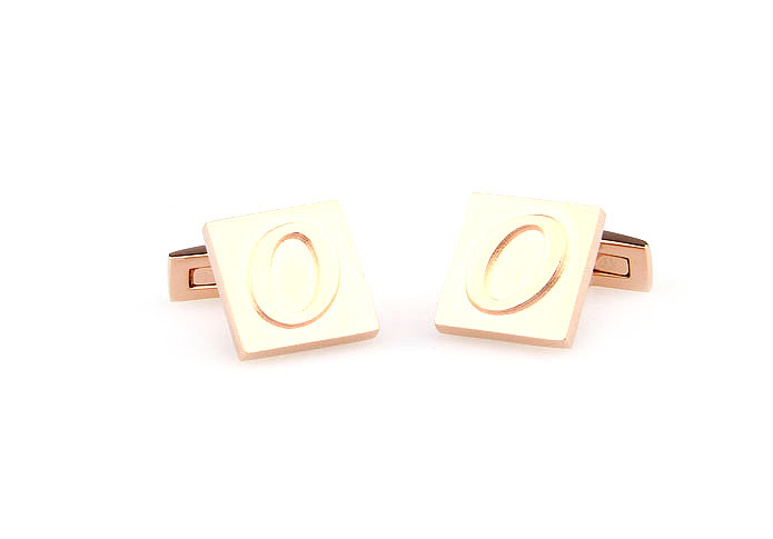 26 Letters O Cufflinks  Bronzed Classic Cufflinks Metal Cufflinks Symbol Wholesale & Customized  CL668088