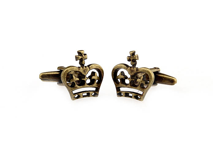 Imperial crown Cufflinks  Bronzed Classic Cufflinks Metal Cufflinks Hipster Wear Wholesale & Customized  CL668128