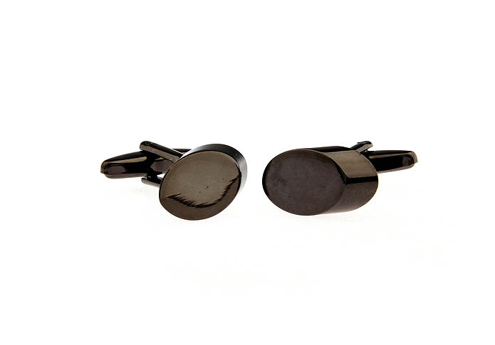  Gray Steady Cufflinks Metal Cufflinks Wholesale & Customized  CL668144
