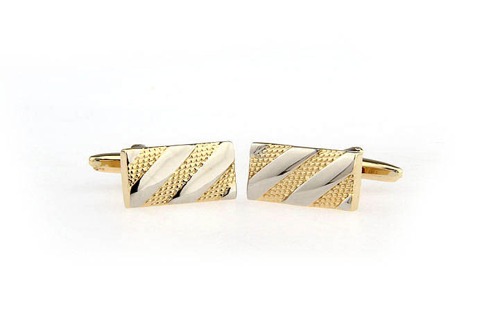  Gold Luxury Cufflinks Metal Cufflinks Wholesale & Customized  CL671583