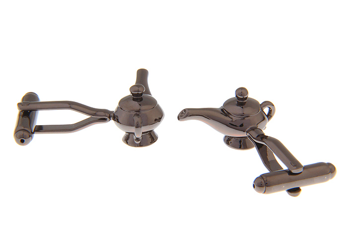 The teapot Cufflinks  Gray Steady Cufflinks Metal Cufflinks Tools Wholesale & Customized  CL671797