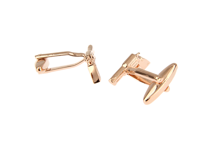 Pistol Cufflinks  Gold Luxury Cufflinks Metal Cufflinks Military Wholesale & Customized  CL720828