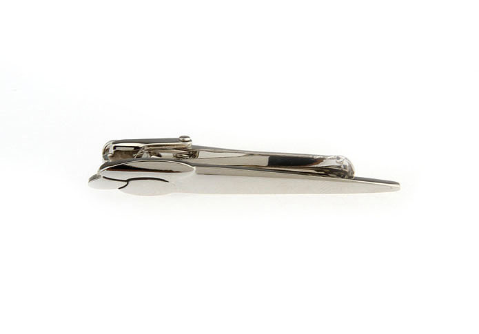  Silver Texture Tie Clips Metal Tie Clips Wholesale & Customized  CL850779