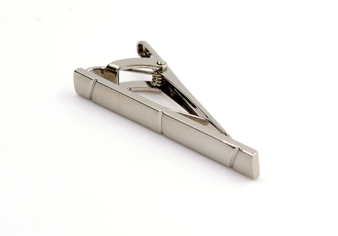  Silver Texture Tie Clips Metal Tie Clips Wholesale & Customized  CL851119