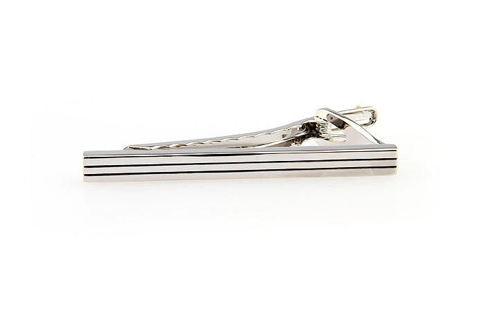  Silver Texture Tie Clips Metal Tie Clips Wholesale & Customized  CL860828