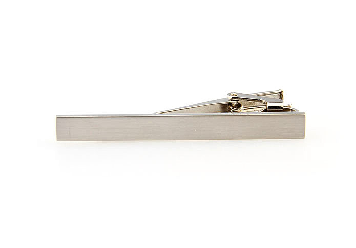  Silver Texture Tie Clips Metal Tie Clips Wholesale & Customized  CL860834