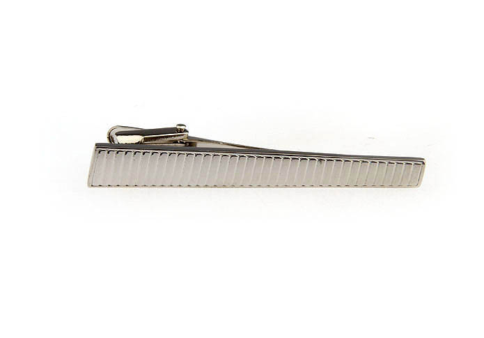  Silver Texture Tie Clips Metal Tie Clips Wholesale & Customized  CL870740