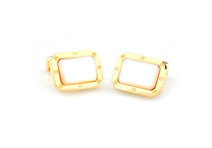  Gold Luxury Cufflinks Shell Cufflinks Wholesale & Customized  CL651157