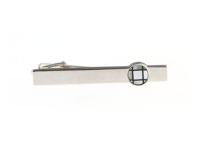  Black White Tie Clips Shell Tie Clips Funny Wholesale & Customized  CL860726