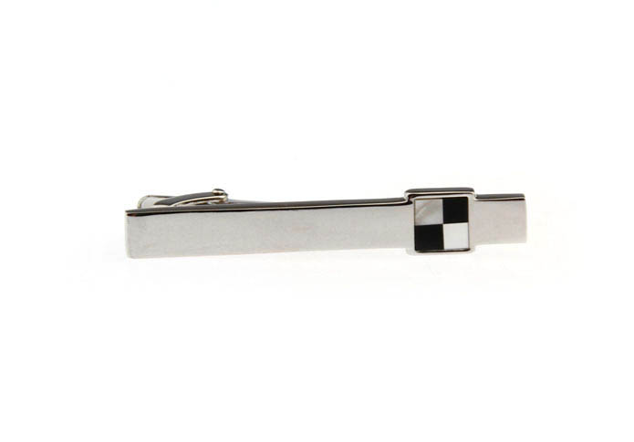  Black White Tie Clips Shell Tie Clips Funny Wholesale & Customized  CL860744