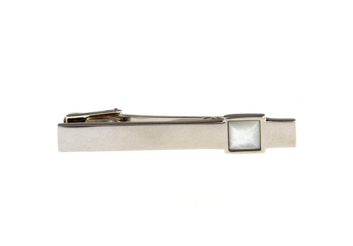  White Purity Tie Clips Shell Tie Clips Funny Wholesale & Customized  CL860763