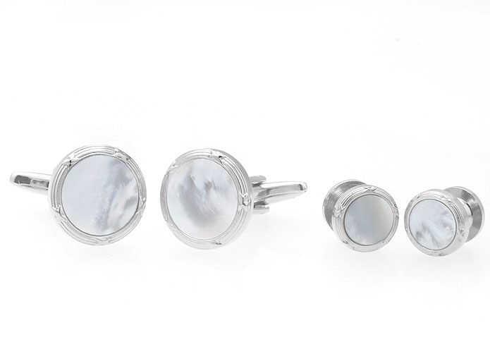 The collar Suit Cuff Links  White Purity Suit Cuff Links Suit Cuff Links Wholesale & Customized  CL971122