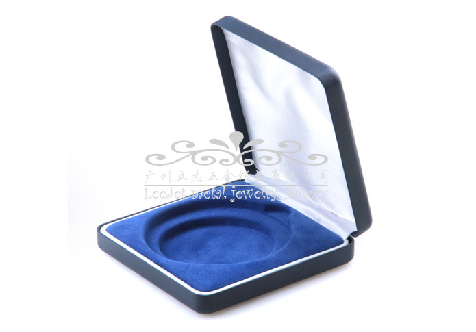 Imitation leather + Plastic Jewelry Boxes  Blue Elegant Jewelry Boxes Jewelry Boxes Wholesale & Customized  CL210449